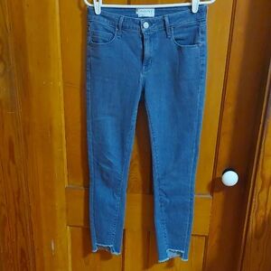 PARKER SMITH Ankle-Length Jeans in Classic Blue